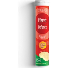 Ocean Efervit Defence 20 Efervesan Tablet - Dezenfektan Hediyeli (%72 Alkol)