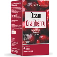 Ocean Cranberry Turna Yemişi Ekstresi 30 Tablet - Dezenfektan Hediyeli (%72 Alkol)