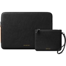 Comfyable Suya Dayanıklı MacBook Air/pro Laptop Kılıfı ve Aksesuar Çantası – M5/m4/m3/m2/m1 Uyumlu – Siyah