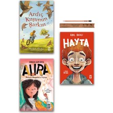 Timaş Yayınları Hayta - Ardıç Kuşunun Şarkısı - Aura Bulaşıcı Duyguların Peşinde Set 3 Kitap