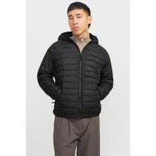 Jack & Jones Hibrit Günlük Erkek Siyah Ceket Mont - 12268511