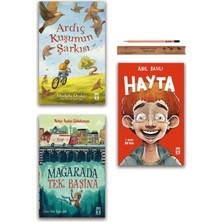 Timaş Yayınları Hayta - Ardıç Kuşunun Şarkısı - Mağarada Tek Başına Set 3 Kitap