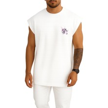 Bahriyeli Collection Oversize Dialga Cep Baskılı Atlet