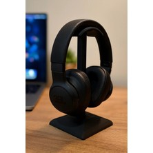 Marsel Dizayn Dekoratif Gamer Kulaklık Standı - Kulaklık Tutucu - Siyah - Kış Temalı Anahtarlık Hediyeli - 24 cm