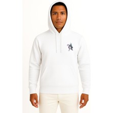 Bahriyeli Collection Kapüşonlu Mewtwo Cep Baskılı Unisex Sweatshirt