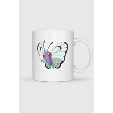Bahriyeli Collection  Butterfly Baskılı Kupa Bardak