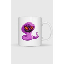 Bahriyeli Collection  Ekans Baskılı Kupa Bardak