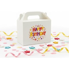 10 x 14 Doğum Günü Temalı El Geçme Hediye Kutusu M4 (3'lü Set)