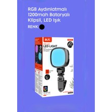 Azurtech Aydınlatmalı 1200MAH Bataryalı Klipsli LED Işık