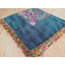 Cenk ve Reyhan Zarif ve Şık El Işi Iğne Oyalı Yazma/el Işi Iğne Yemeni/el Işi Tülbent/baş Örtüsü