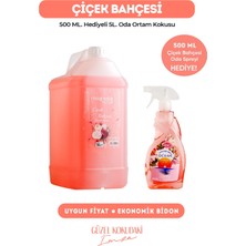 Magnesia Çiçek Bahçesi Oda ve Ortam Kokusu 5 Lt Bidon + Hediye 500 ml Sprey