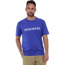 Premiata Saf Pamuk Erkek Lacivert T-Shirt Athens (Made In Italy)