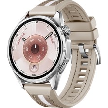 MMP Shop Huawei Watch Gt4 / Gt5 / Gt5 Pro / Gt6 / Gt6 Pro 46MM Uyumlu Dikişli Lansman Tokalı 22MM Kordon