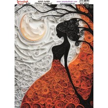 E Hobici Pirinç Dekopaj Kağıdı 30X42CM PT-3651 Kadın