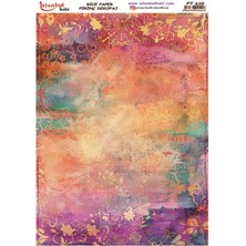 E Hobici Pirinç Dekopaj Kağıdı 30X42CM PT-439 Mix