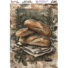 E Hobici Pirinç Dekopaj Kağıdı 30X42CM PT-497 Ekmek