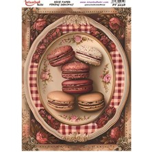 E Hobici Pirinç Dekopaj Kağıdı 30X42CM PT-3238 Kurabiye Mutfak