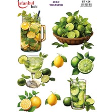 E Hobici Sulu Transfer Kağıdı 25X35CM ST-424