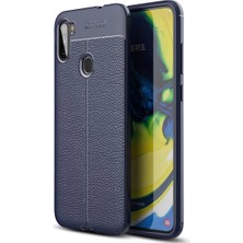 Mepura Samsung Galaxy A11 Kılıf Auto Focus Kapak - Lacivert