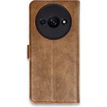 Mepura Xiaomi Redmi A3 4g Kılıf Trend S Plus Kapaklı Kılıf - Taba