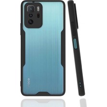 Mepura Xiaomi Poco X3 Gt Kılıf Platin Silikon - Siyah