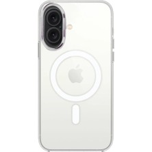 Mepura Newface Iphone 16 Plus Kılıf Pc Real Magsafe Kapak - Şeffaf