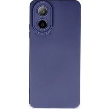 Mepura Newface Oppo A38 Kılıf Nano Içi Kadife Silikon - Lacivert