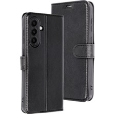 Mepura Samsung Galaxy A16 5g Kılıf Trend S Plus Kapaklı Kılıf - Siyah