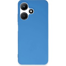 Mepura Infinix Hot 30I Kılıf First Silikon - Mavi