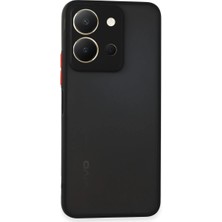 Mepura Newface Vivo Y36 Kılıf Montreal Silikon Kapak - Siyah