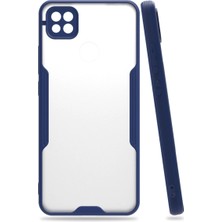 Mepura Xiaomi Redmi 9c Kılıf Platin Silikon - Lacivert