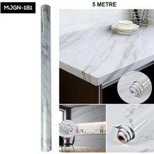 Çerçici Mujgan Mermer Desen Folyo Beyaz