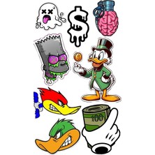 Bsb Popüler Telefon Laptop Notebook Tablet Defter Matara Stiker Etiket ST7025