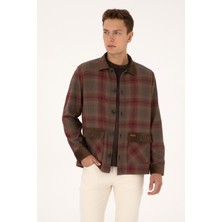 U.S. Polo Assn. Erkek Bordo DOKUMA MONT 50308360-VR177