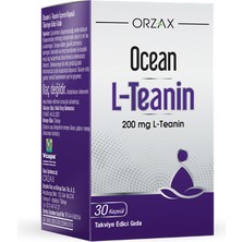Ocean L-Teanin Takviye Edici Gıda 30 Kapsül - Dezenfektan Hediyeli (%72 Alkol)