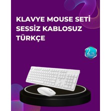 MiraLive Ofis ve Ev Kullanımı Için Kablosuz Klavye Fare Seti - Ergonomik ve Pratik