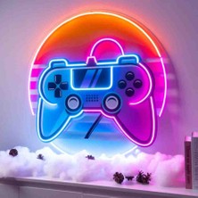 Kamer Neon LED Işıklı Pop Art Sanatsal Tablo