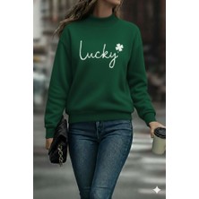 Arben Boutique Kadın Uzun Kollu Bisiklet Yaka Viskon Iki Iplik Bluz