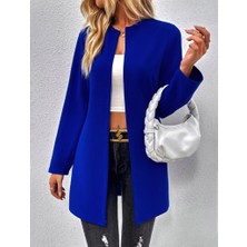 Arben Boutique Kadın Uzun Kollu Önü Açık Uzun Modal Ceket