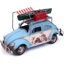 Otantik Çarşı Dekoratif Metal Araba Kumbara ÇERÇEVELI1310E-4112