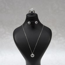 Silvalli 603 Zirkon Gümüş Set