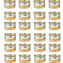 Gourmet Gold Kıyılmış Hindili 85 gr x 24 Premium Mama Seçici Kediler İçin Yetişkin Lezzet
