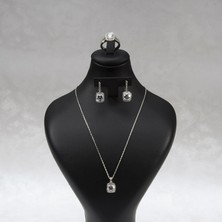 Silvalli 609 Zirkon Gümüş Set