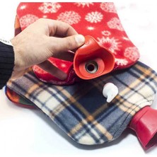 MiraLive Sıcak Su Torbası 2 Litre Polar Kılıflı Termofor (K95)