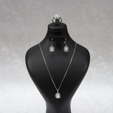 Silvalli 604 Zirkon Gümüş Set