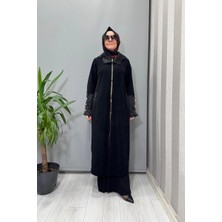 Mascara Önü Fermuarlı Kap Siyah 56MK6135