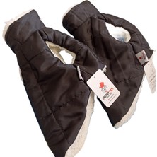 TrendyPati Peluş Astarli Köpek Montu ( Yelek ), Kapşonsuz, Siyah