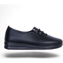 Moda Ayakkabı23 Moda Ayakkabı Livaze 257 Siyah Kadı Babet Ayakkabı