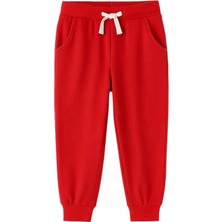 Punix Kids Punıx Kıds Özel Seri Düz Renk %100 Pamuk Şardonlu Kışlık Erkek Çocuk Eşofman Altı