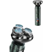 Belle Fusion Bfs Dijital Göstergeli 3 Başlıklı Tıraş Makinesi Islak Kuru Lazer Öncesi Günlük
